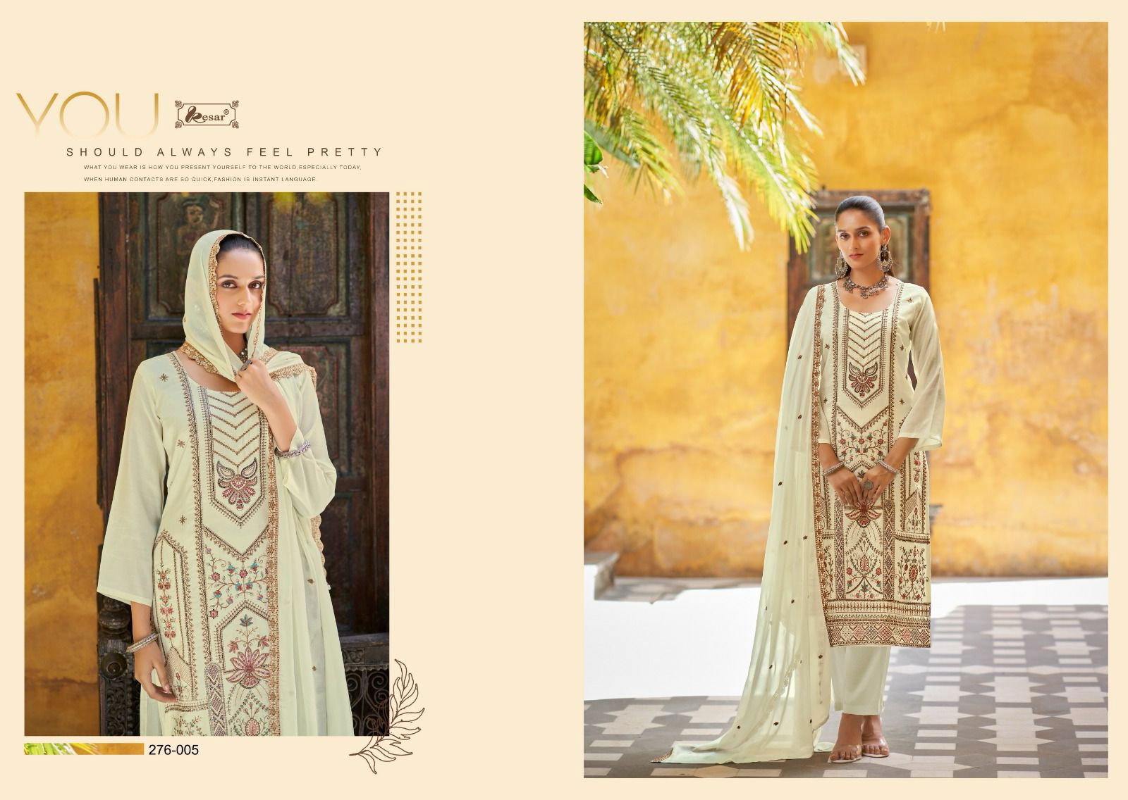 Dubai Series Vol 2 By Kesar Viscose Muslin Dress Material Suppliers In India
